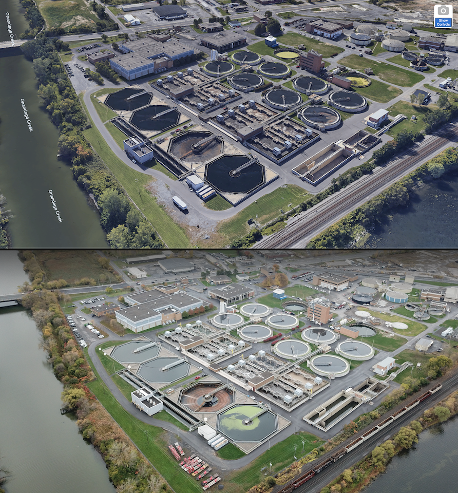 Google Earth planning vs actual drone footage